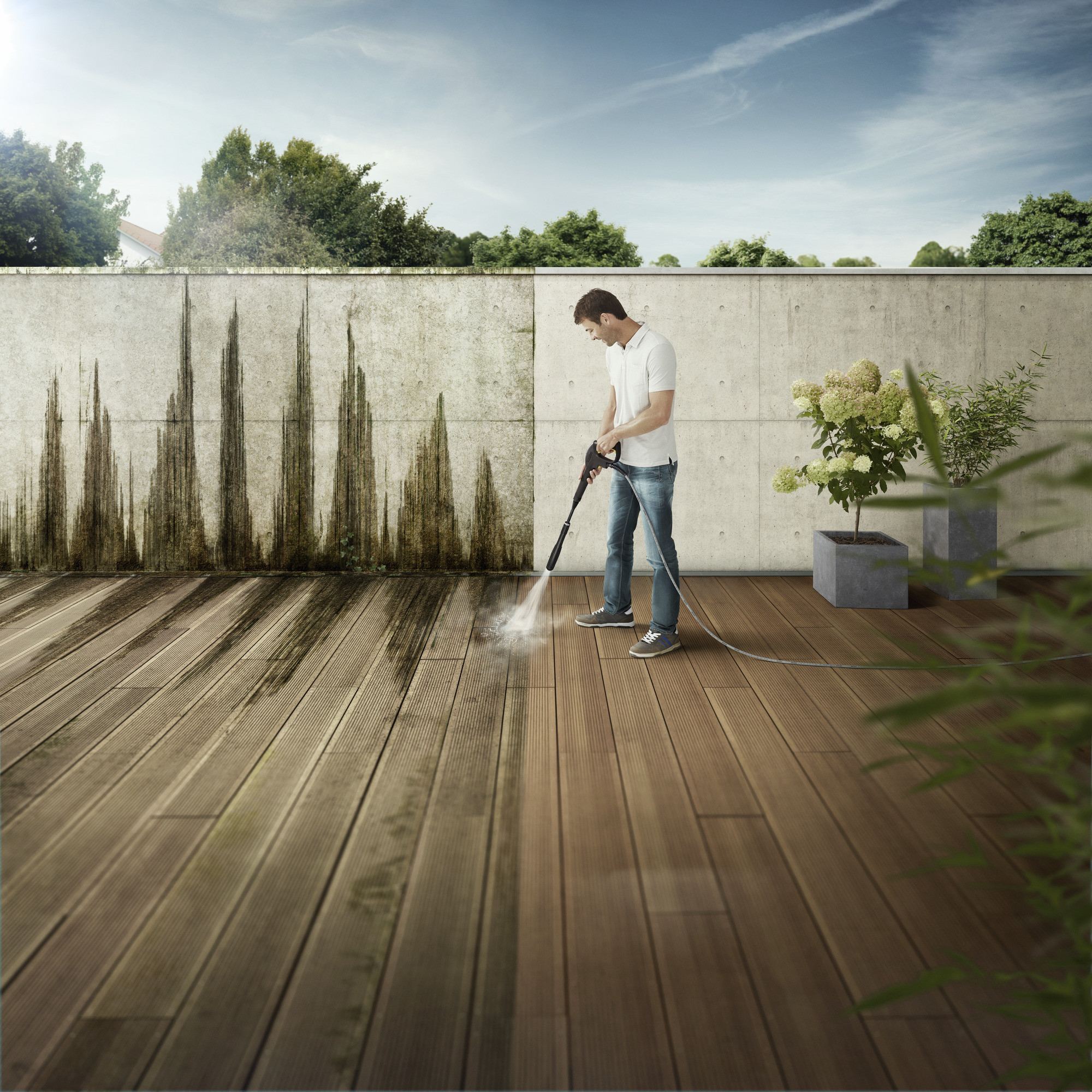 3 načina kako da vaše dvorište zablista uz Kärcher K seriju